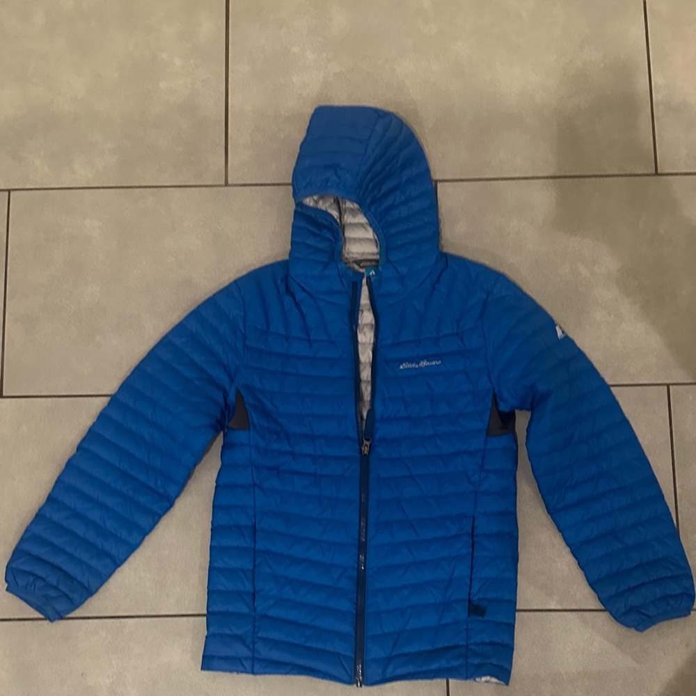 Eddie Bauer Kids Blue Puffer Jacket
